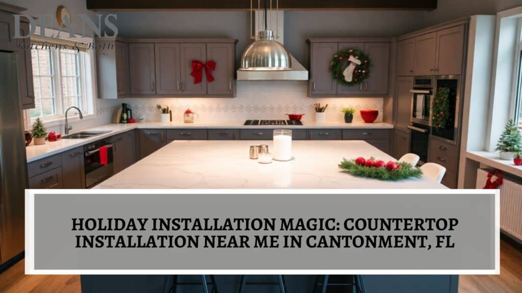 Countertop installation near me in Cantonment