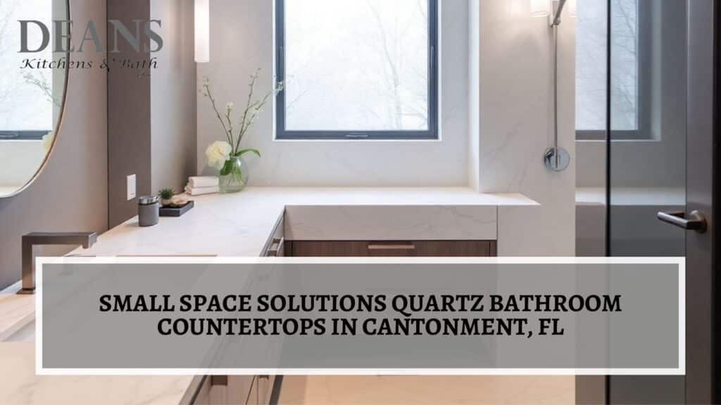 Quartz bathroom countertops