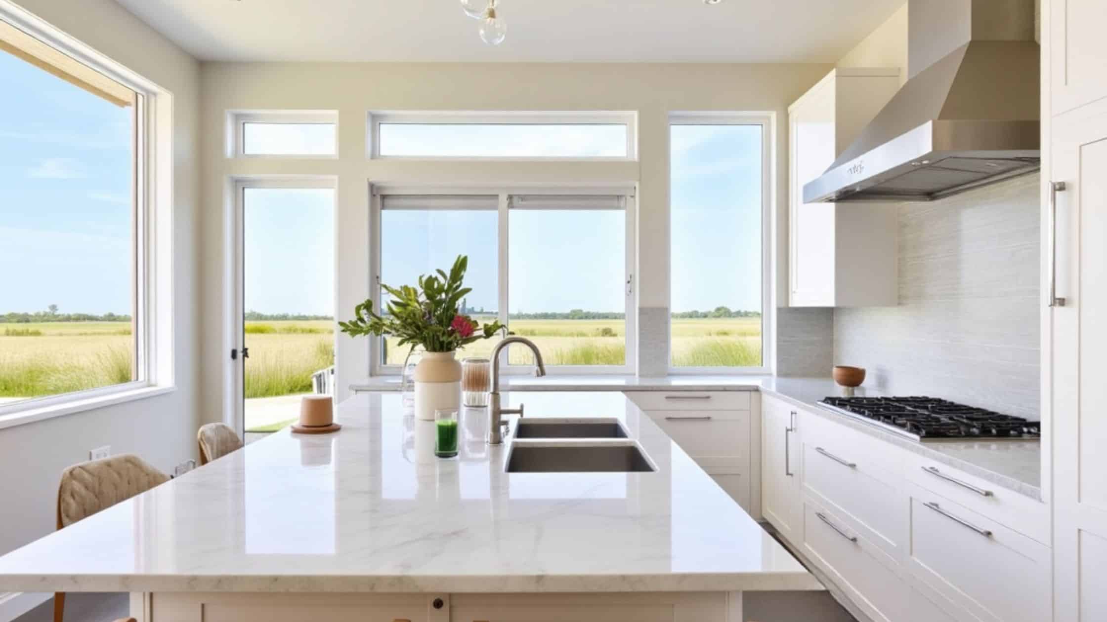 Quartz kitchen countertops Quartz kitchen countertops