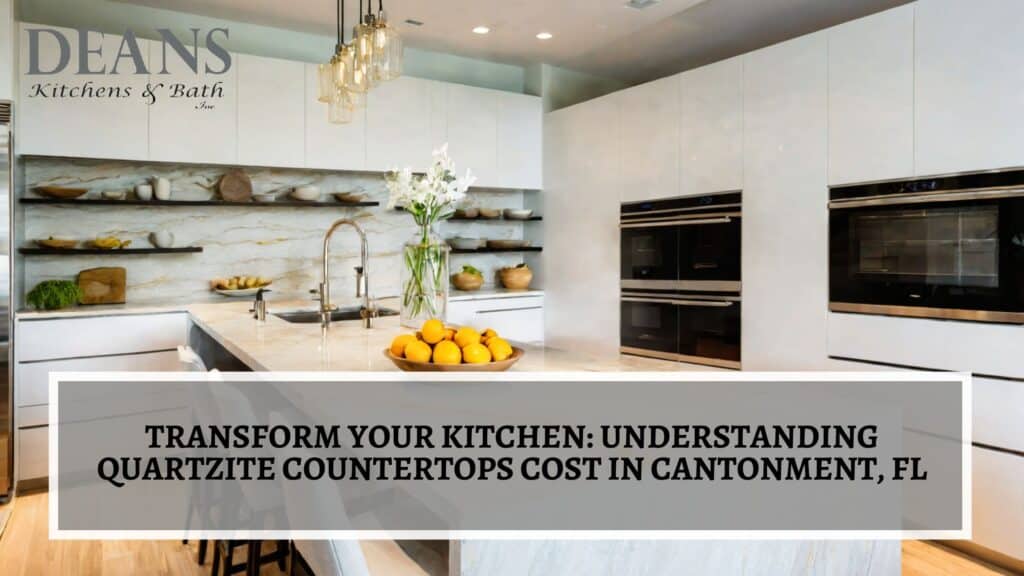 Quartzite countertops cost in Cantonment
