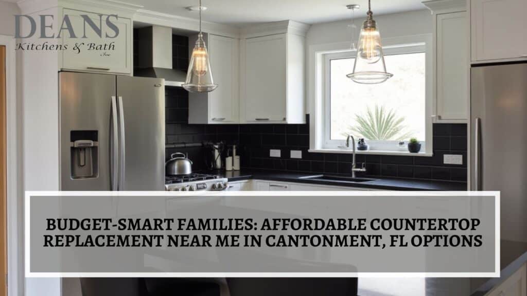 Countertop replacement near me in Cantonment
